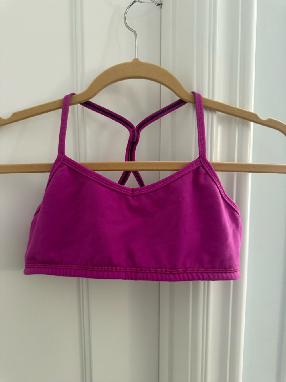 Ivivva Magenta Thin-Strap Sports Bralette